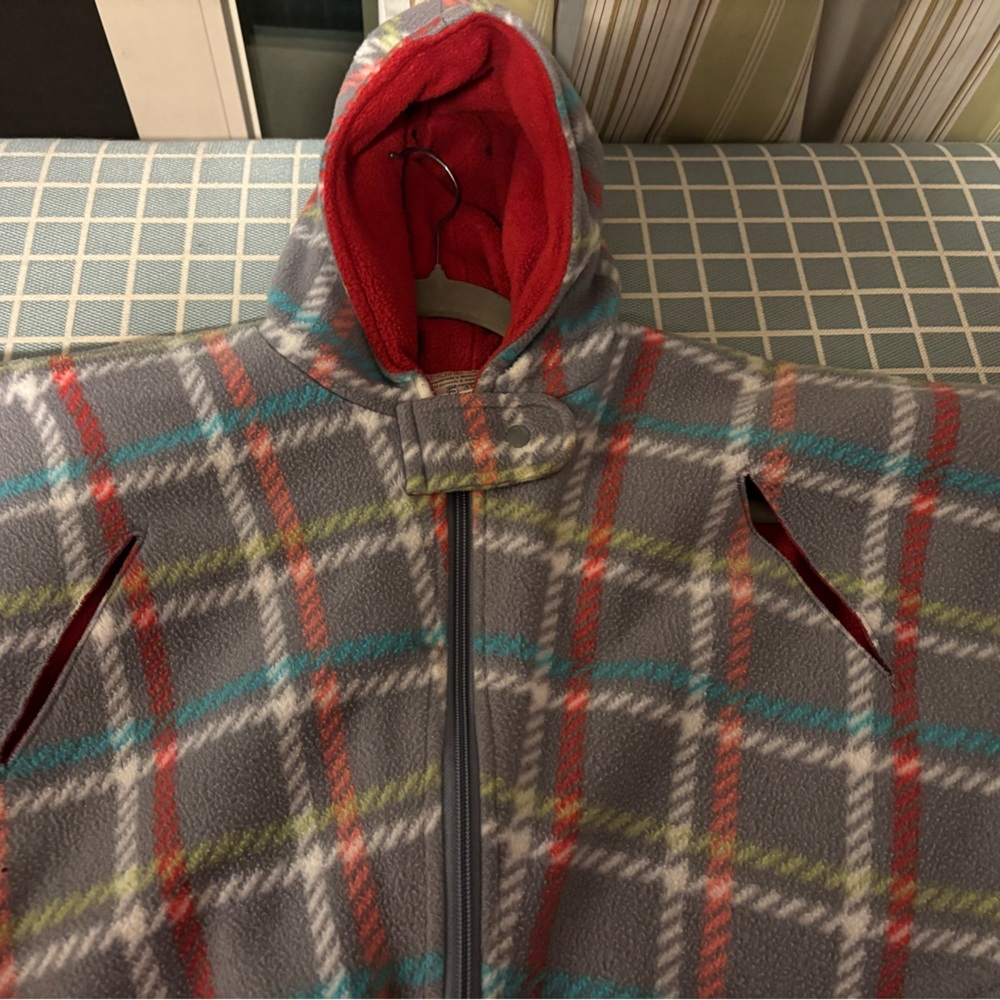 Toddler Fleece Car Seat Poncho Size 3T